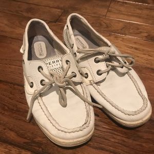White Sperrys